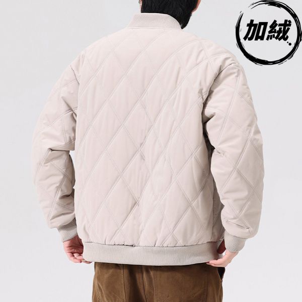 鑽格防風休閒保暖外套 - 3配色（加絨） 幕峰MuFeng,搖粒絨,外套,加絨保暖,2024,冬天,男裝,網路購物,服飾
