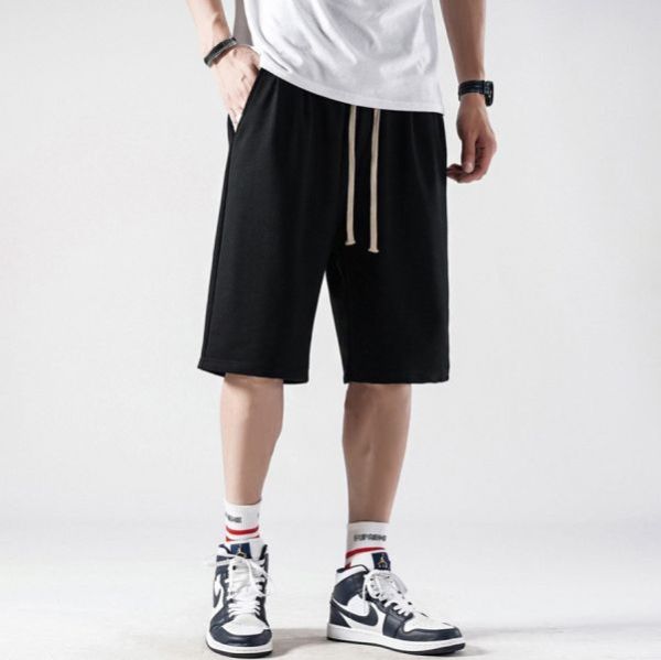 舒行休閒寬鬆短褲 - 2配色（限時特賣 - 5折） 幕峰MuFeng,男裝特賣,5折優惠,快閃活動,限時出清,網路購物,男裝品牌,超值優惠,時尚穿搭,2025特賣