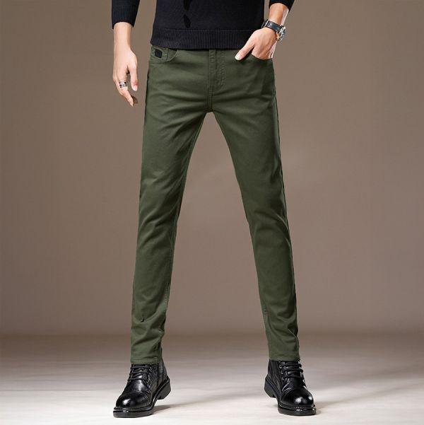 極裁彈力修身休閒長褲 - 4配色（限時特賣 - 5折） 幕峰MuFeng,男裝特賣,5折優惠,快閃活動,限時出清,網路購物,男裝品牌,超值優惠,時尚穿搭,2026特賣