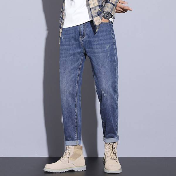 小爪鬆垮牛仔長褲 - 1配色 幕峰,班服,團服,流行,免運,穿搭,男裝,品牌,網購