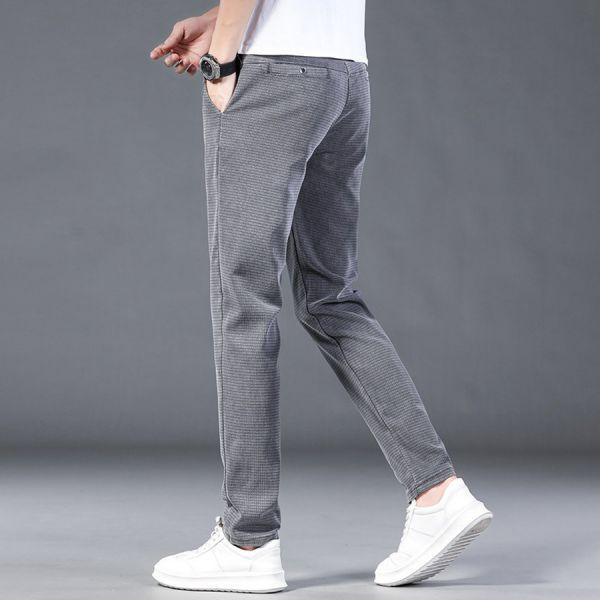 華格彈力休閒長褲 - 3配色（限時特賣 - 5折） 幕峰MuFeng,男裝特賣,5折優惠,快閃活動,限時出清,網路購物,男裝品牌,超值優惠,時尚穿搭,2025特賣