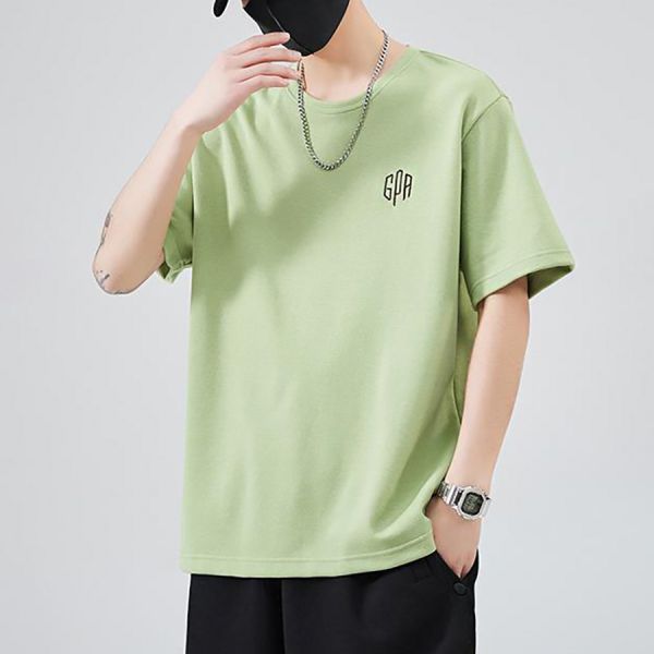 稚品重磅刺繡休閒短袖 - 5配色 幕峰,班服,團服,外套,褲子,襯衫,男裝,牛仔褲,網路購物,購物
