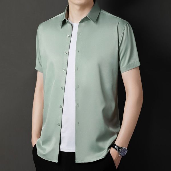 品質清涼襯衫短袖 - 4配色 幕峰,班服,團服,流行,免運,穿搭,男裝,品牌,網購