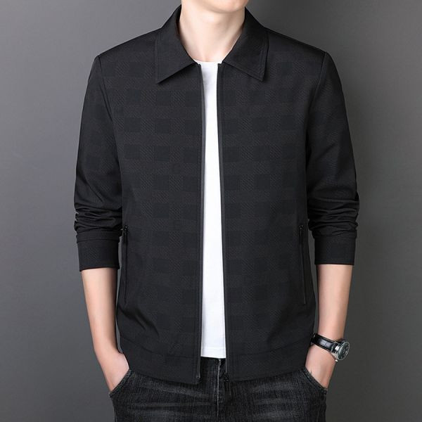 尊格翻領潮流外套 - 1配色（限時特賣 - 5折） 幕峰MuFeng,男裝特賣,5折優惠,快閃活動,限時出清,網路購物,男裝品牌,超值優惠,時尚穿搭,2025特賣