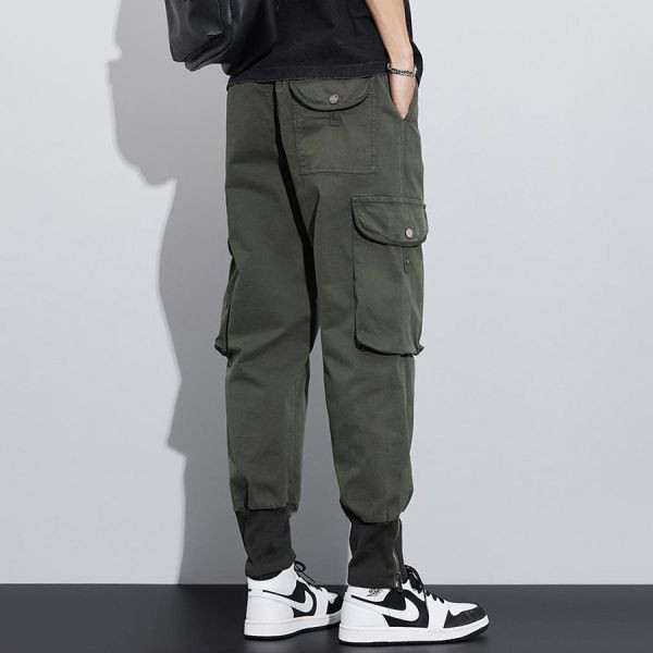 野華工裝束口長褲 - 3配色（限時特賣 - 5折） 幕峰MuFeng,男裝特賣,5折優惠,快閃活動,限時出清,網路購物,男裝品牌,超值優惠,時尚穿搭,2025特賣