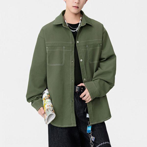 拓鋒質感工裝襯衫外套 - 3配色（限時特賣 - 5折） 幕峰MuFeng,男裝特賣,5折優惠,快閃活動,限時出清,網路購物,男裝品牌,超值優惠,時尚穿搭,2026特賣