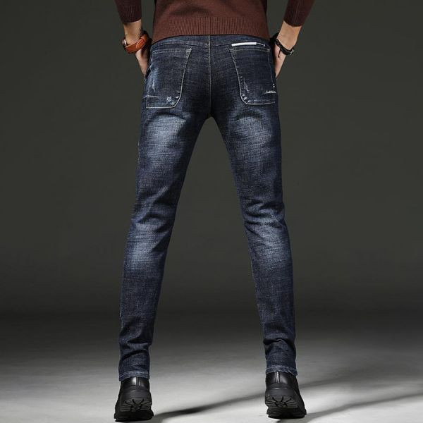 雄豪彈力修身牛仔長褲 - 1配色（限時特賣 - 5折） 幕峰MuFeng,男裝特賣,5折優惠,快閃活動,限時出清,網路購物,男裝品牌,超值優惠,時尚穿搭,2026特賣