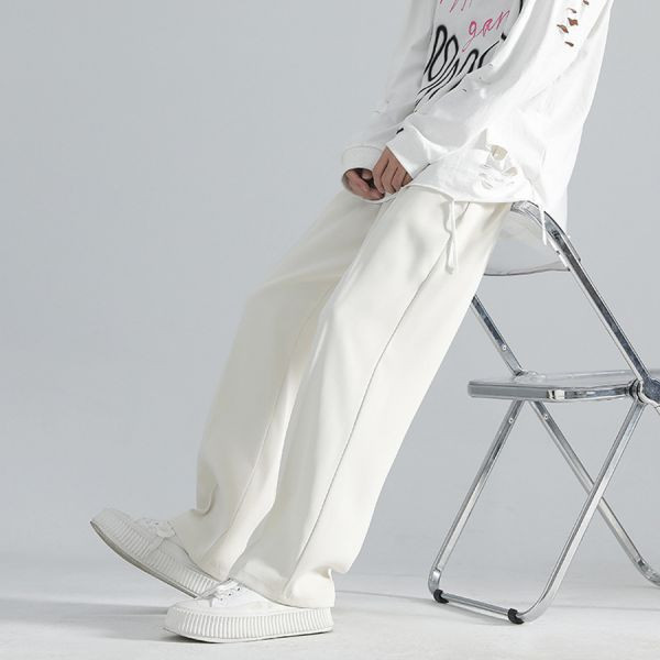 簡約直筒西裝休閒長褲 - 3配色（限時特賣 - 5折） 幕峰MuFeng,男裝特賣,5折優惠,快閃活動,限時出清,網路購物,男裝品牌,超值優惠,時尚穿搭,2025特賣