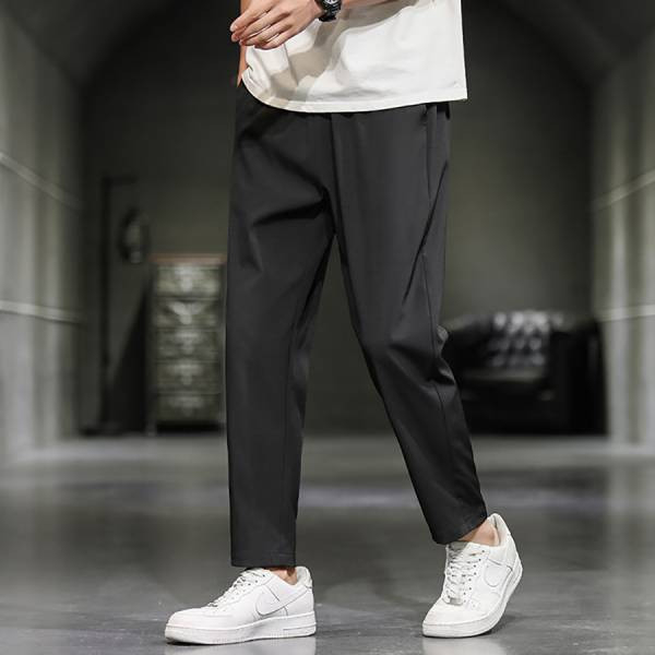 簡約居家休閒長褲（無束口） - 2配色（限時特賣 - 5折） 幕峰MuFeng,男裝特賣,5折優惠,快閃活動,限時出清,網路購物,男裝品牌,超值優惠,時尚穿搭,2026特賣