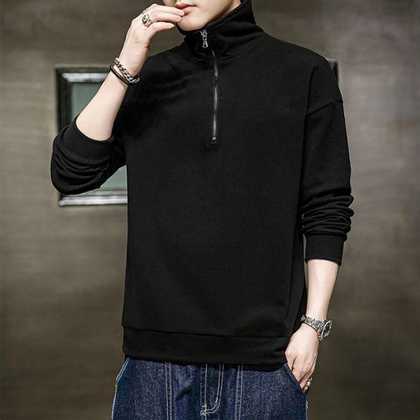 絨封高領拉鍊休閒長袖 - 5配色（限時特賣 - 5折） 幕峰MuFeng,男裝特賣,5折優惠,快閃活動,限時出清,網路購物,男裝品牌,超值優惠,時尚穿搭,2026特賣