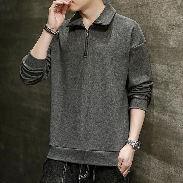 絨封高領拉鍊休閒長袖 - 5配色（限時特賣 - 5折） 幕峰MuFeng,男裝特賣,5折優惠,快閃活動,限時出清,網路購物,男裝品牌,超值優惠,時尚穿搭,2026特賣