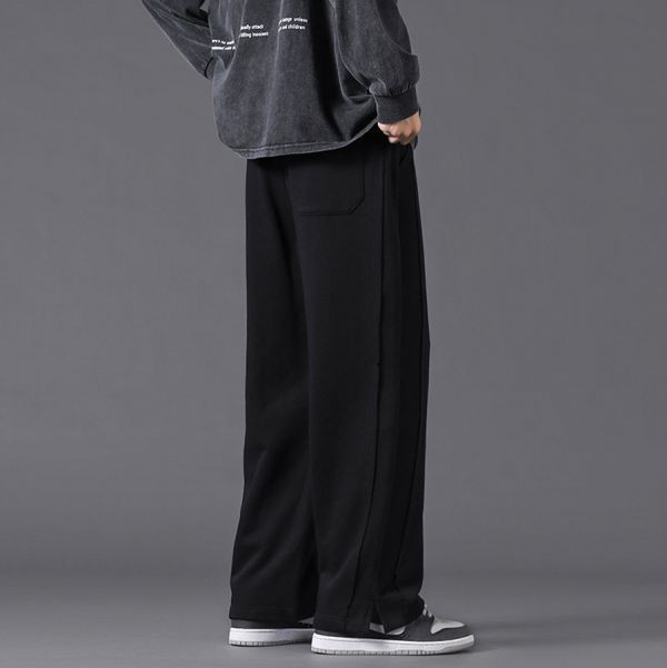 酷剎針織垂感直筒長褲 - 2配色（限時特賣 - 5折） 幕峰MuFeng,男裝特賣,5折優惠,快閃活動,限時出清,網路購物,男裝品牌,超值優惠,時尚穿搭,2026特賣