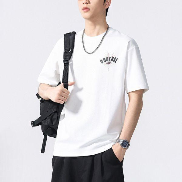 捍跡重磅潮流印花短袖 - 2配色（限時特賣 - 5折） 幕峰MuFeng,男裝特賣,5折優惠,快閃活動,限時出清,網路購物,男裝品牌,超值優惠,時尚穿搭,2026特賣