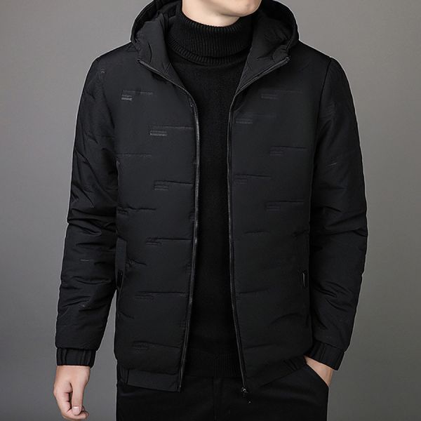 冷鋒防風保暖連帽休閒外套 - 5配色 幕峰MuFeng,連帽外套,純色外套,秋冬男裝,拉鍊外套,寬鬆版型外套,大尺碼男裝,百搭風外套,休閒穿搭必備,質感潮流外套