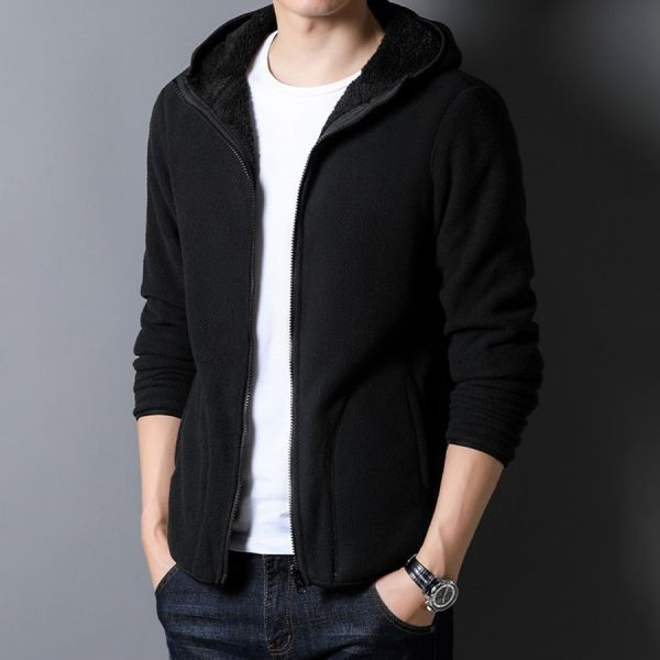 搖樂連帽毛絨雙面外套 - 3配色（限時特賣 - 5折） 幕峰MuFeng,男裝特賣,5折優惠,快閃活動,限時出清,網路購物,男裝品牌,超值優惠,時尚穿搭,2025特賣