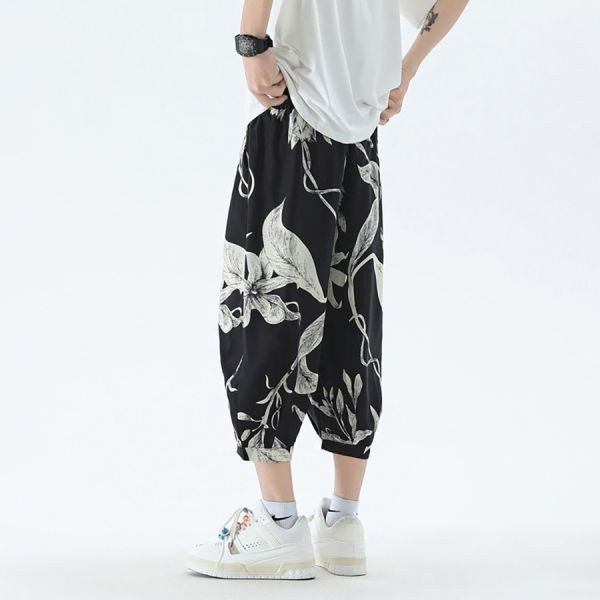 煙步休閒七分短褲 - 3配色（限時特賣 - 5折） 幕峰MuFeng,男裝特賣,5折優惠,快閃活動,限時出清,網路購物,男裝品牌,超值優惠,時尚穿搭,2025特賣