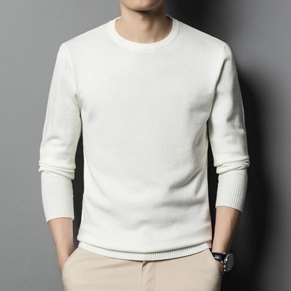 暖悅圓領針織毛衣 - 10配色（限時特賣 - 5折） 幕峰MuFeng,男裝特賣,5折優惠,快閃活動,限時出清,網路購物,男裝品牌,超值優惠,時尚穿搭,2025特賣