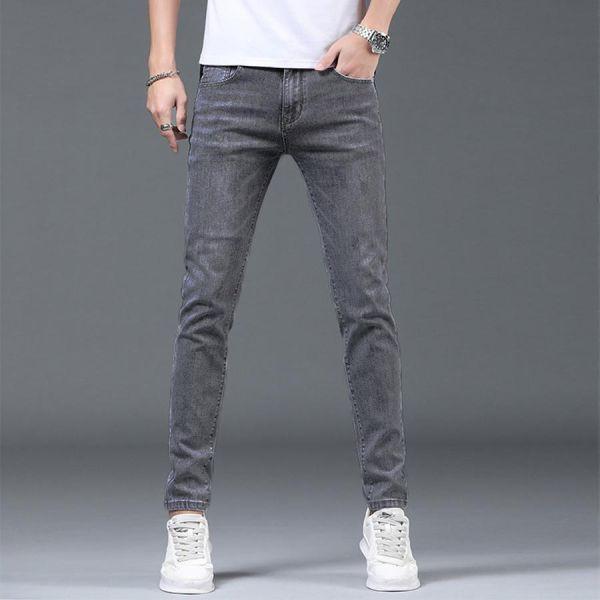 雪城彈力牛仔長褲 - 1配色（限時特賣 - 5折） 幕峰MuFeng,男裝特賣,5折優惠,快閃活動,限時出清,網路購物,男裝品牌,超值優惠,時尚穿搭,2026特賣