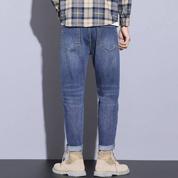 小爪鬆垮牛仔長褲 - 1配色（限時特賣 - 5折） 幕峰MuFeng,男裝特賣,5折優惠,快閃活動,限時出清,網路購物,男裝品牌,超值優惠,時尚穿搭,2025特賣