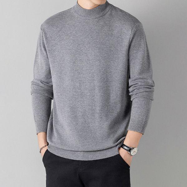 柔序半高領針織毛衣長袖 - 7配色（限時特賣 - 5折） 幕峰MuFeng,男裝特賣,5折優惠,快閃活動,限時出清,網路購物,男裝品牌,超值優惠,時尚穿搭,2026特賣