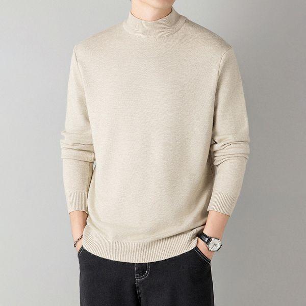 柔序半高領針織毛衣長袖 - 7配色（限時特賣 - 5折） 幕峰MuFeng,男裝特賣,5折優惠,快閃活動,限時出清,網路購物,男裝品牌,超值優惠,時尚穿搭,2026特賣