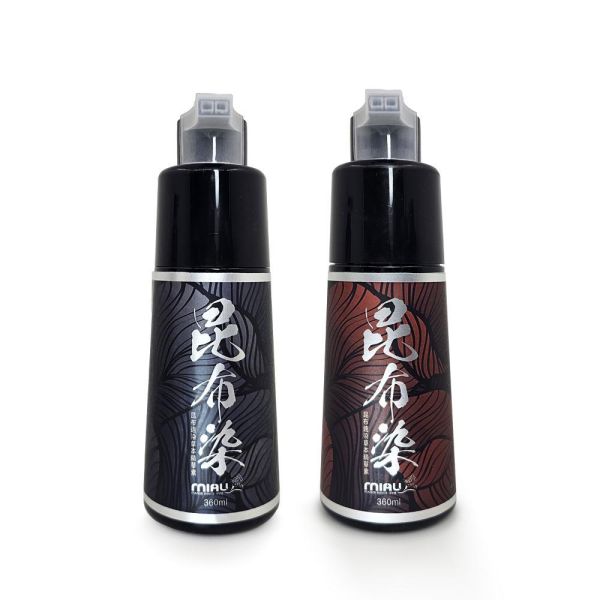 MIAU【昆布速染草本精華素】快速換色/完美遮蓋白髮/免調染膏/修護和鎖色的無臭配方/台灣生產〈無添加PPD/重金屬/甲醛/酯類防腐劑〉 