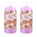 MIAU杏桃花與蜂蜜精油香氛沐浴乳2000ml/買一送一(共2瓶)