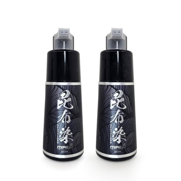 MIAU【昆布速染草本精華素】快速換色/完美遮蓋白髮/免調染膏/修護和鎖色的無臭配方/台灣生產〈無添加PPD/重金屬/甲醛/酯類防腐劑〉 