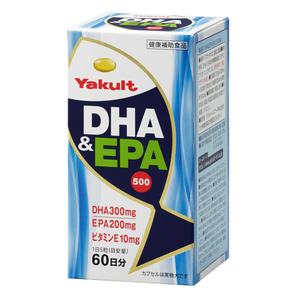 魚油（DHA & EPA 500）60日份 魚油,DHA,EPA,血液,思緒清晰,養樂多,代謝健康