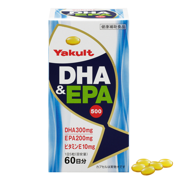 魚油（DHA & EPA 500）60日份 魚油,DHA,EPA,血液,思緒清晰,養樂多,代謝健康