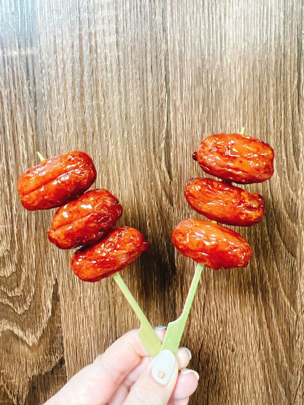 蒜味/原味小香腸-2串(共12顆) 