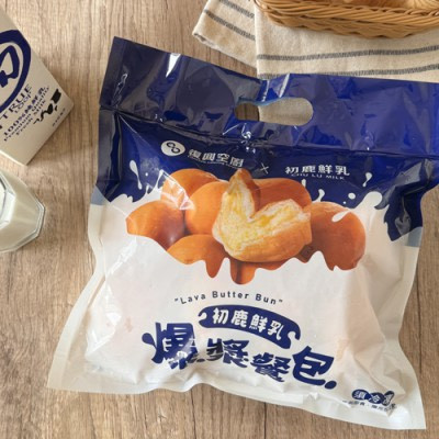 復興空廚X初鹿-爆漿奶油餐包 