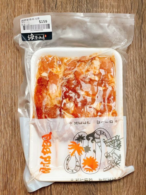 雞膝軟骨串(6串) 