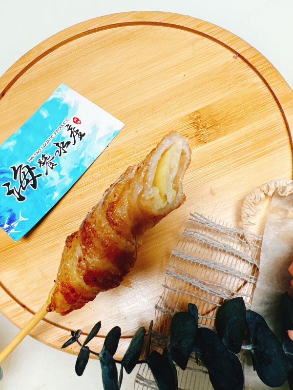 筊白筍肉串（3串） 