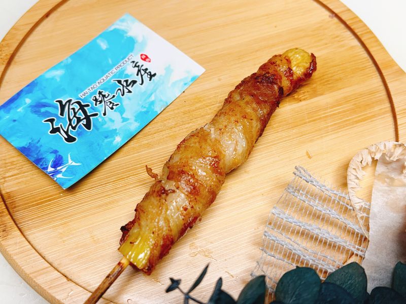 筊白筍肉串（3串） 