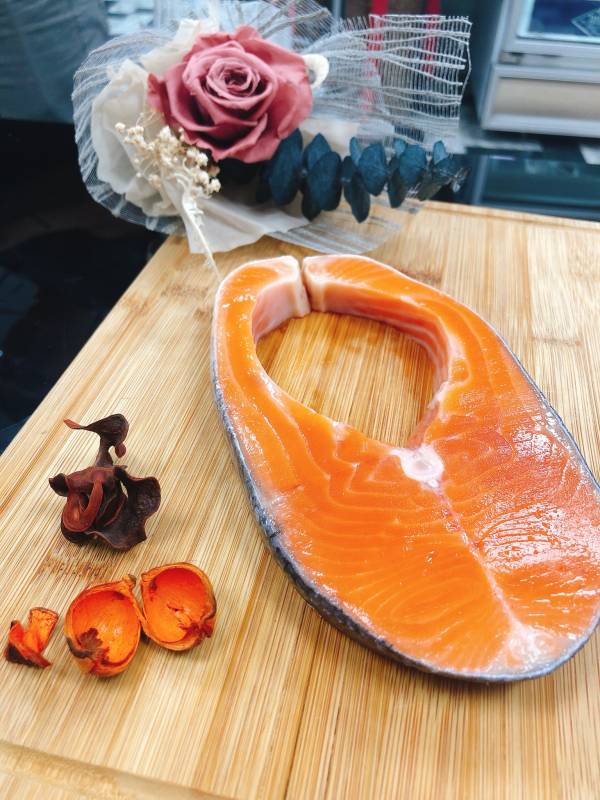 鮭魚輪切 