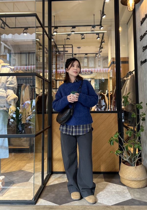 hn114.可愛色系QQ毛衣 