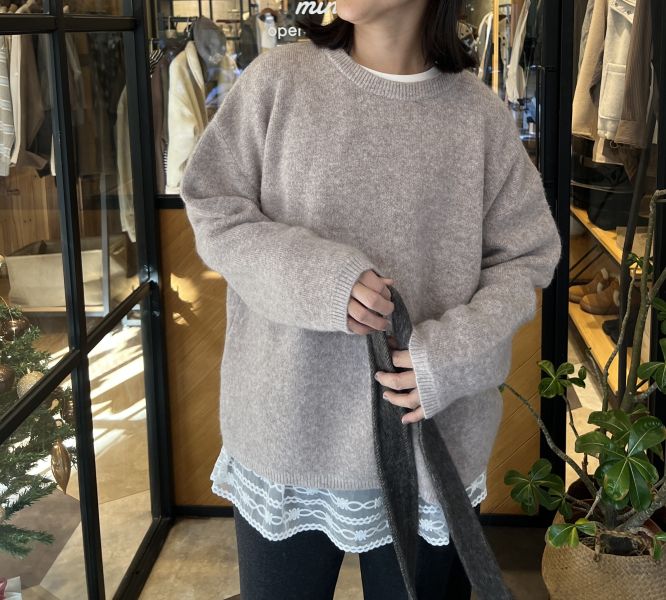 Dm103.質感愛牌家溫柔毛衣 