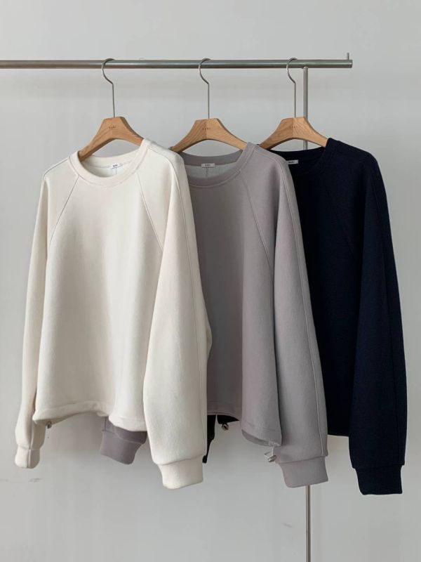 Nv108.質感愛牌家特殊面料抽繩大學 