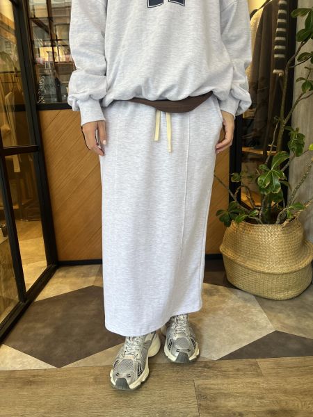 Sp119.(必買）可配套裝美版棉裙/雲灰 