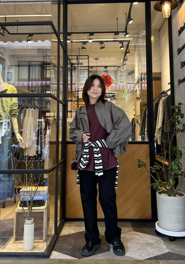 Mh323.必收超Q工風小外套 