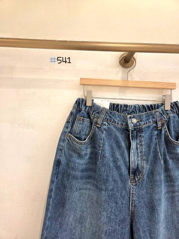 At913.愛牌家舒服牛仔寬褲 