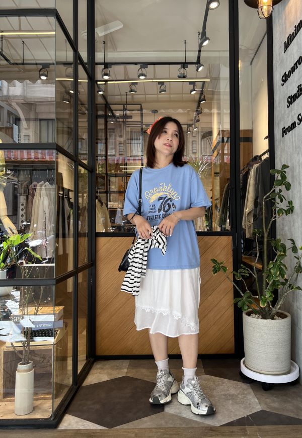 Mh322.必收仙氣層次裙 