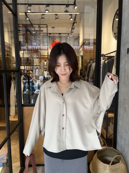 Ma314.最愛設計師檔口西料剪裁襯衫 