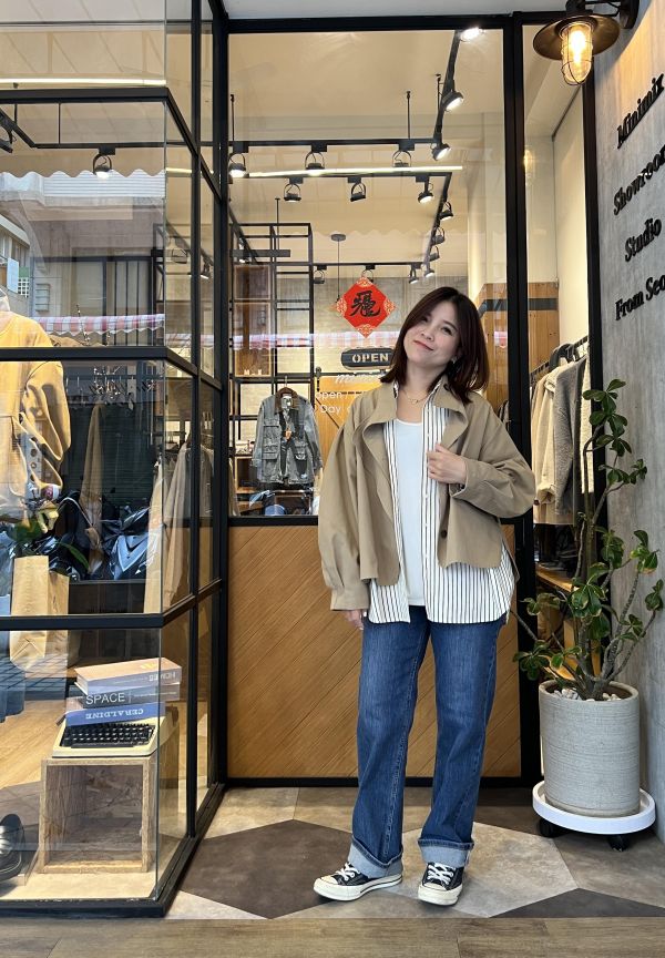 Ma322.p牌家全彈性直筒美褲 