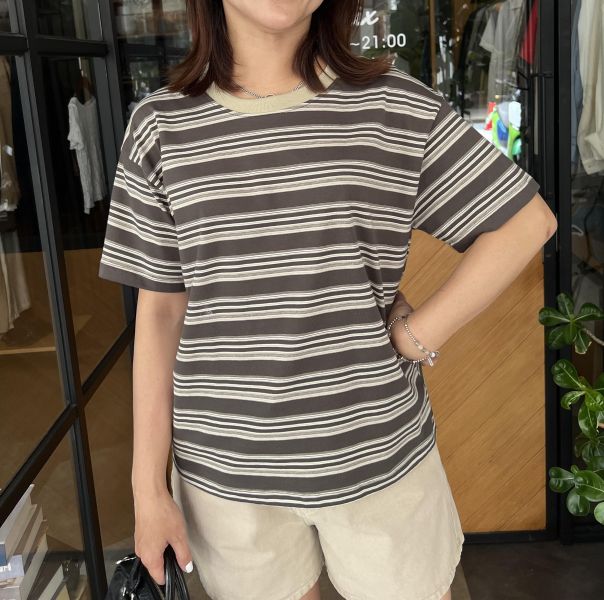 My505.顏色好美條紋t 