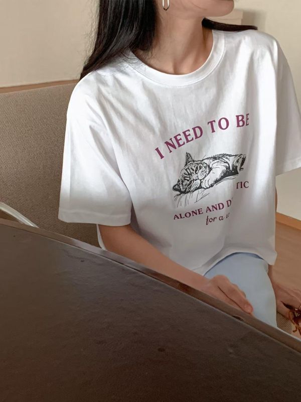 Ai04.人氣方型貓咪t 