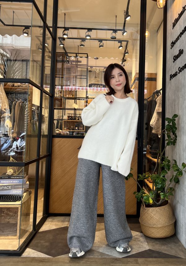 Dc107.自帶溫柔毛海軟Q毛衣 