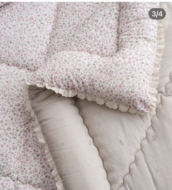 Kg75.花語滾LC邊四季厚被 