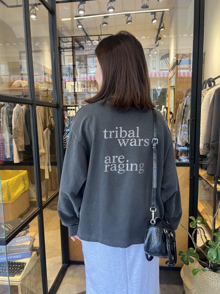 Sp112.好看水洗連袖t/碳黑 